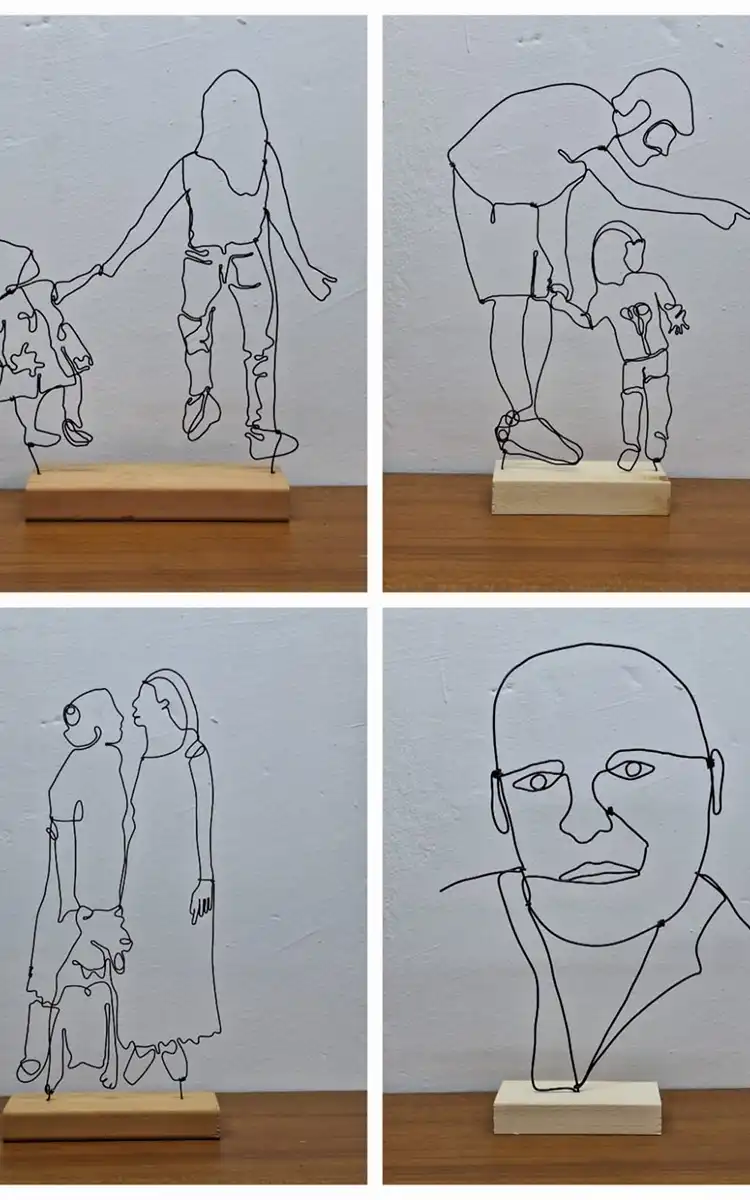 סדנת כיפוף בחוט ברזל