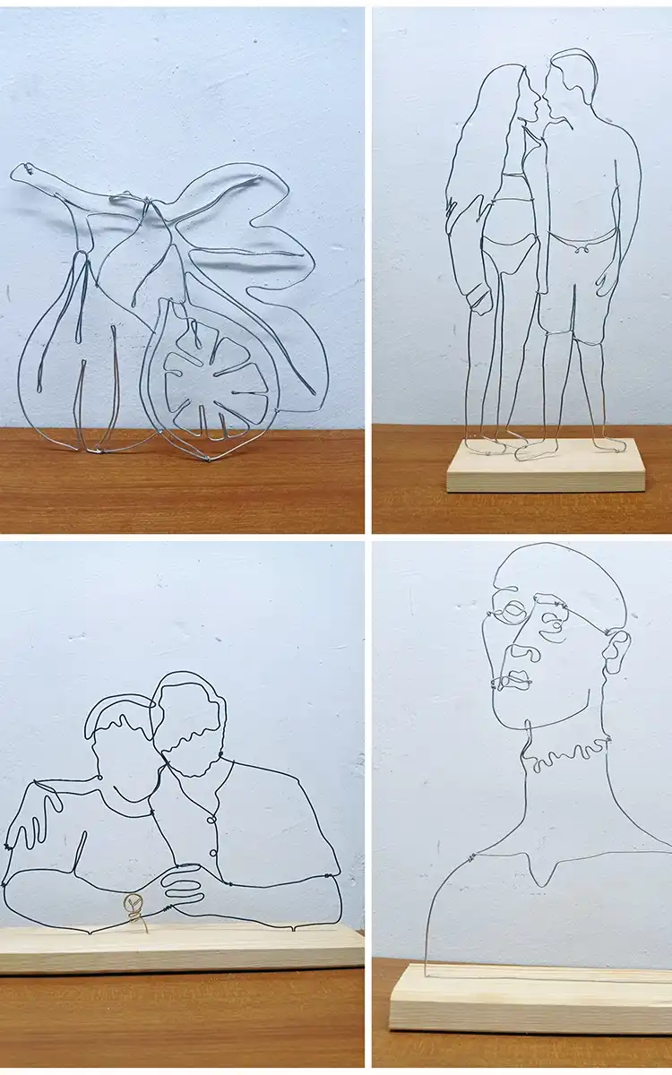 סדנת כיפוף בחוט ברזל