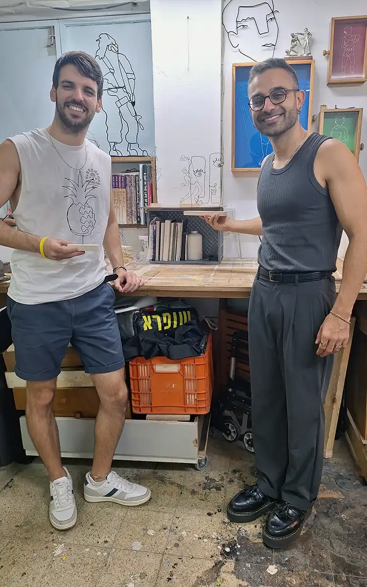 סדנת כיפוף בחוט ברזל